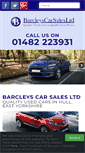 Mobile Screenshot of barcleyscarsales.co.uk